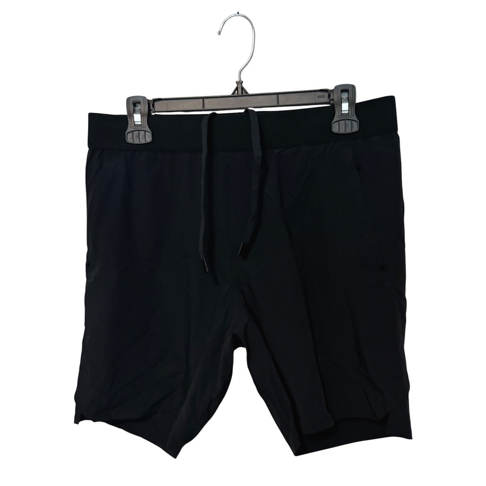 Ten Thousand Tactical Shorts Mens Medium Black 7 Inch Inseam Lined Athletic NWOT